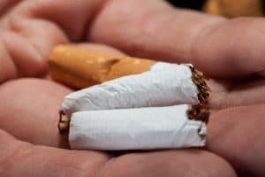 Hoge incidentie behandelbare mutaties onder nooit-rokers met sqNSCLC