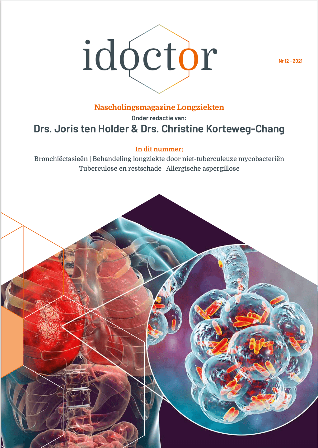 Download hier uw nascholingsmagazine Longziekten # 12 met als thema bronchiëctasieën en chronische longproblematiek