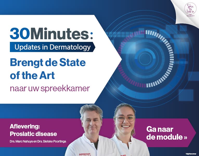 Geaccrediteerd: 30Minutes: Updates in Dermatology – Psoriasis