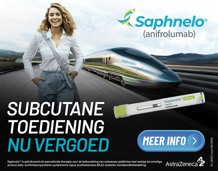 Anifrolumab (Saphnelo®) subcutaan nu vergoed.